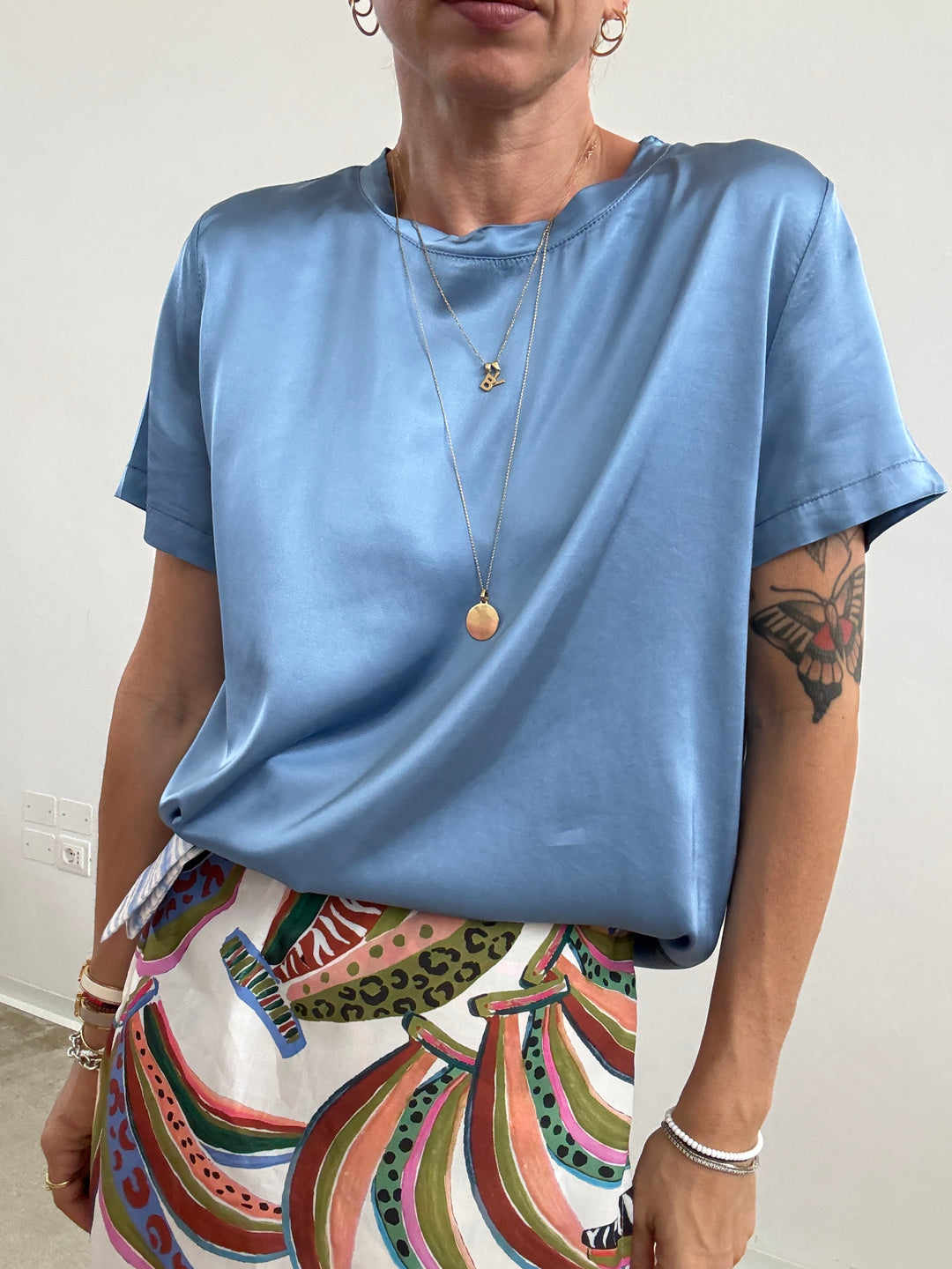 TSHIRT BETTA SATIN AVIO
