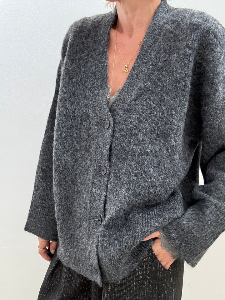 CARDIGAN ROSANNA ANTRACITE
