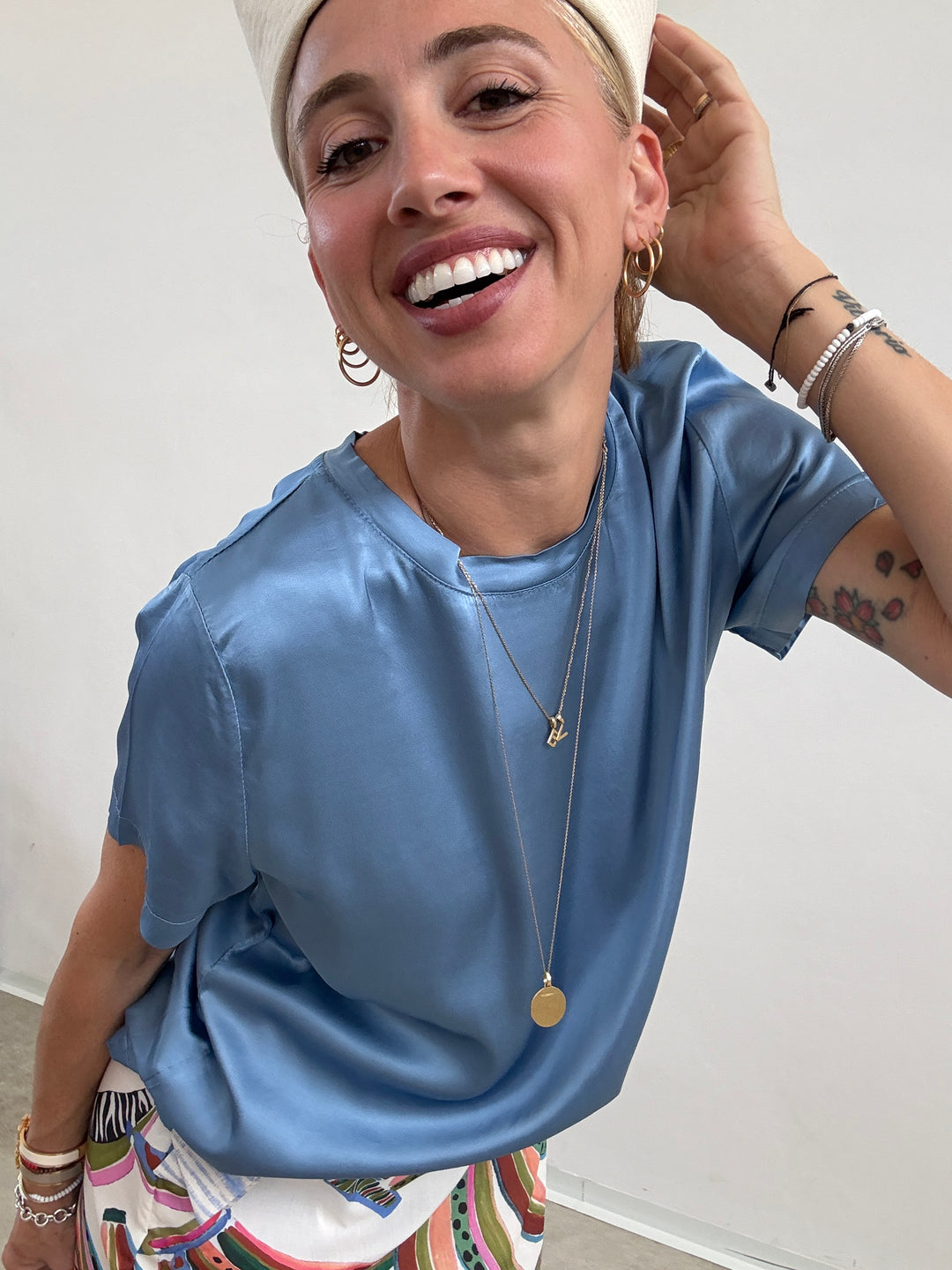 TSHIRT BETTA SATIN AVIO