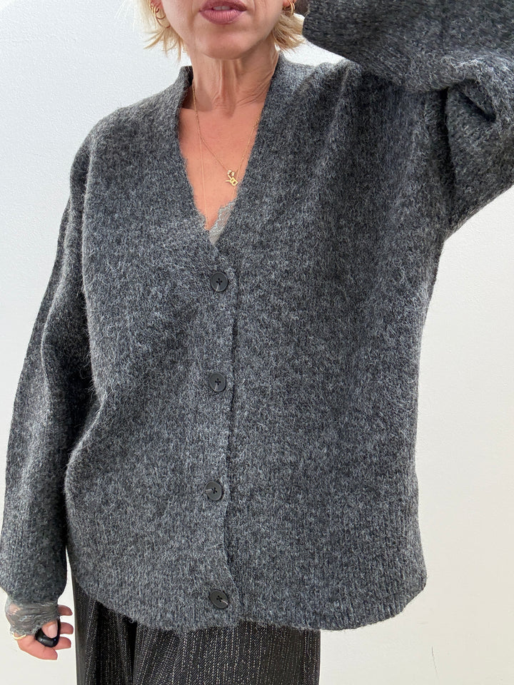 CARDIGAN ROSANNA ANTRACITE