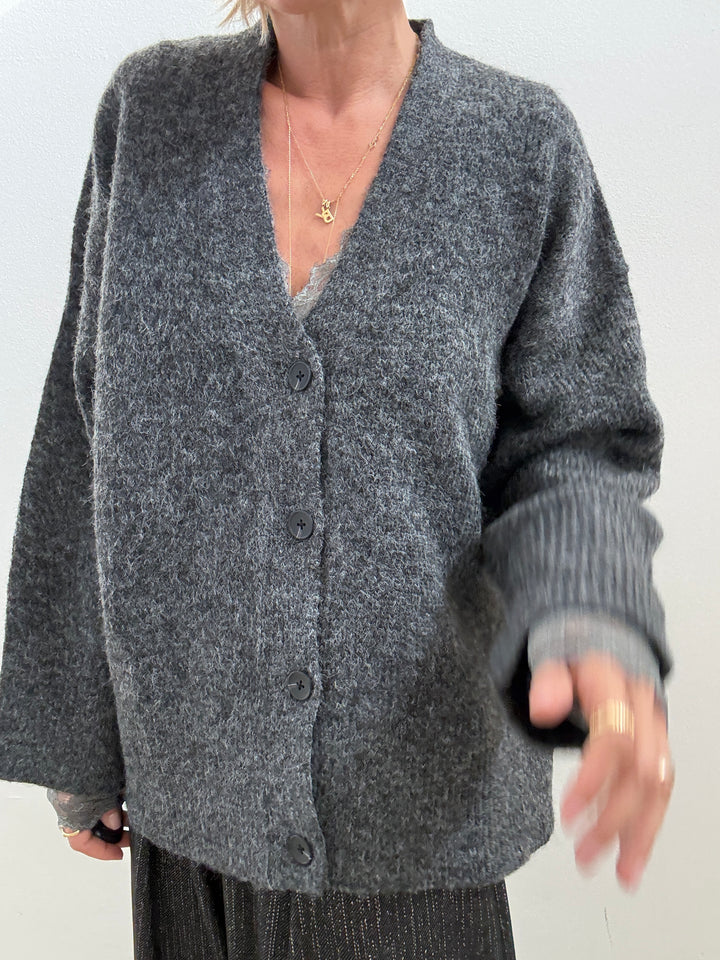 CARDIGAN ROSANNA ANTRACITE