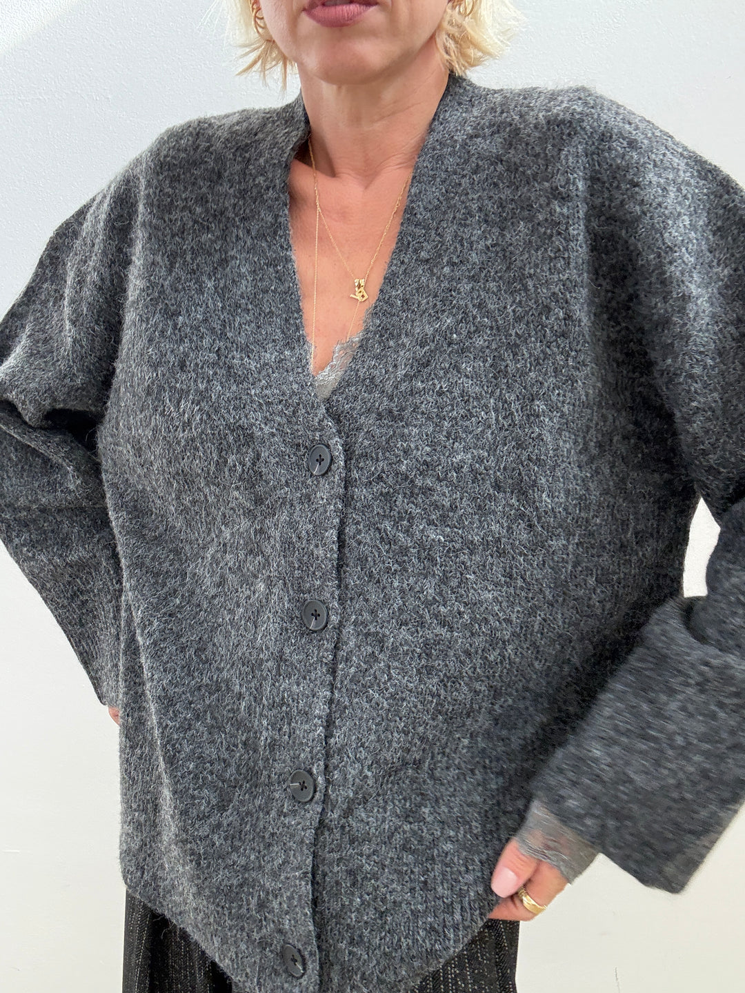 CARDIGAN ROSANNA ANTRACITE