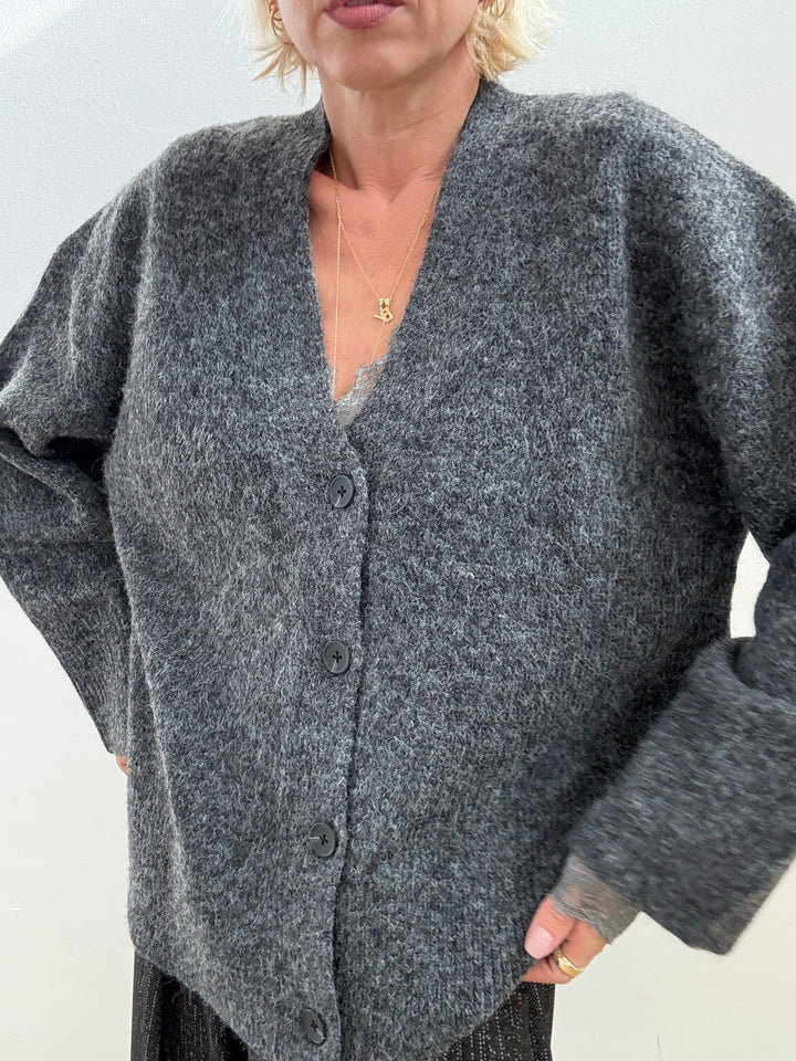 CARDIGAN ROSANNA ANTRACITE