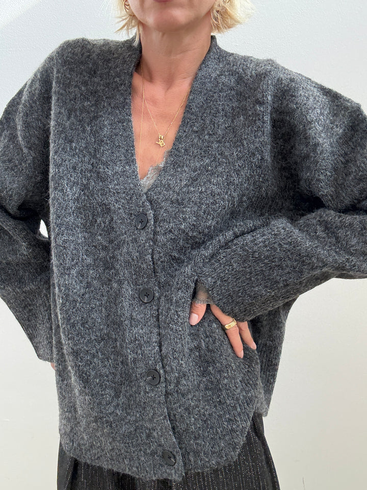 CARDIGAN ROSANNA ANTRACITE
