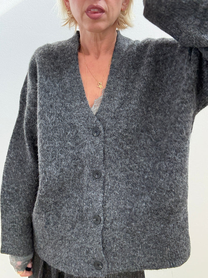 CARDIGAN ROSANNA ANTRACITE