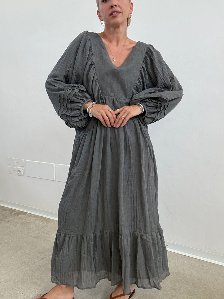 MAXI ABITO CLELIA MIDGREY