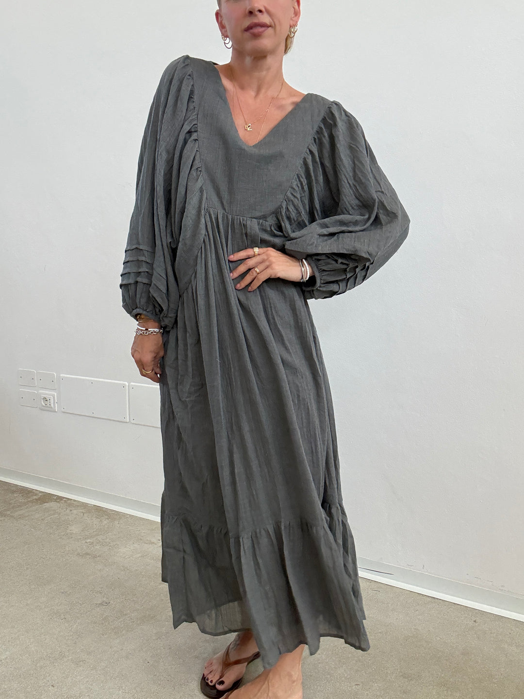 MAXI ABITO CLELIA MIDGREY