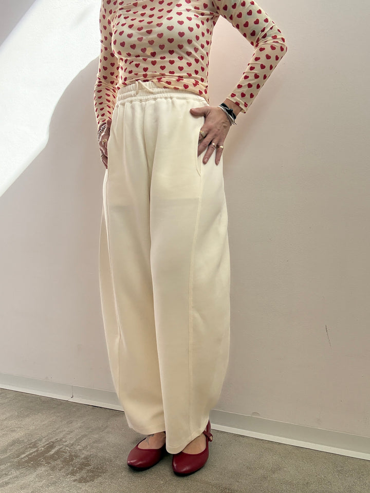 PANTA GIULIA LIGHTNEOPRENE PALE YELLOW