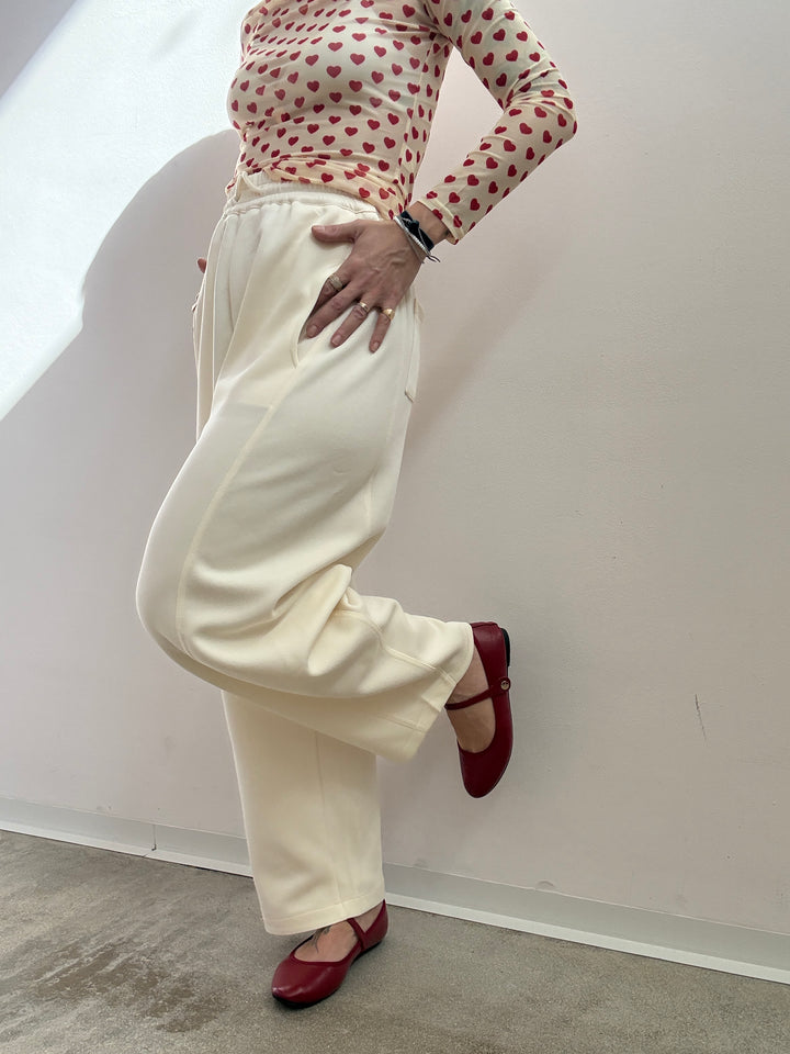 PANTA GIULIA LIGHTNEOPRENE PALE YELLOW