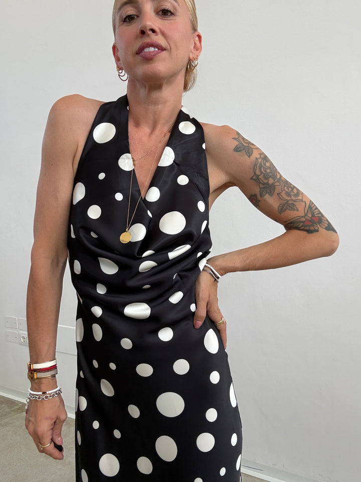 ABITO POIS MIDI NERO