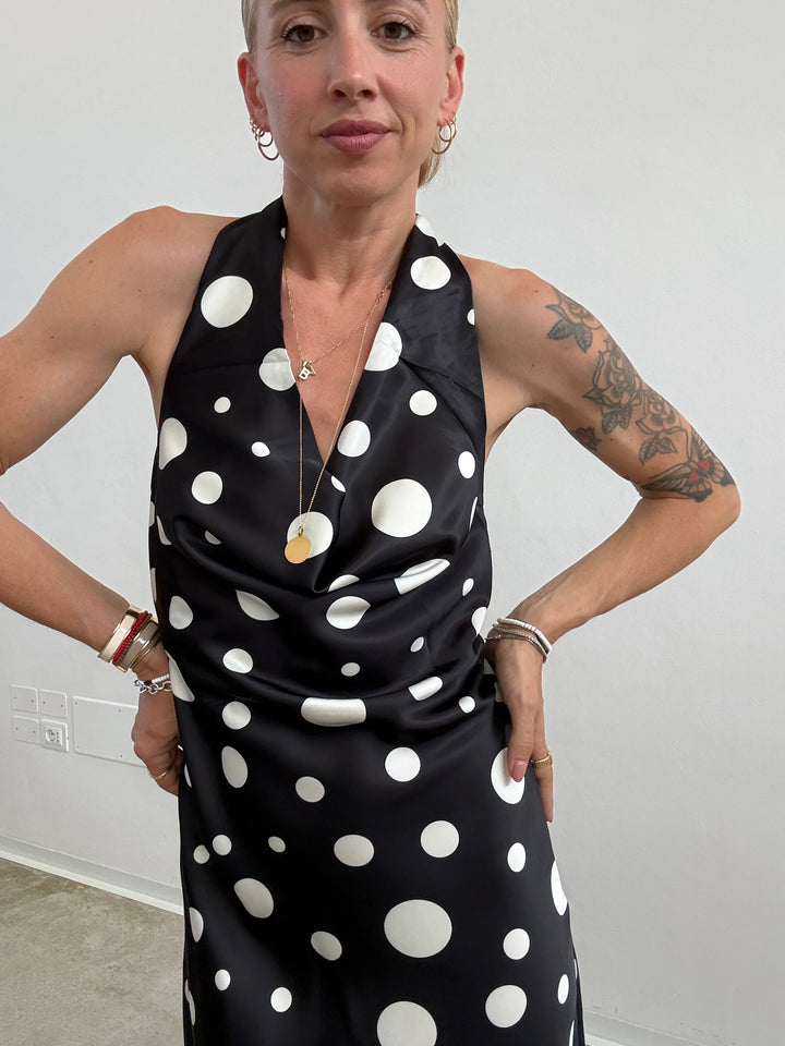 ABITO POIS MIDI NERO