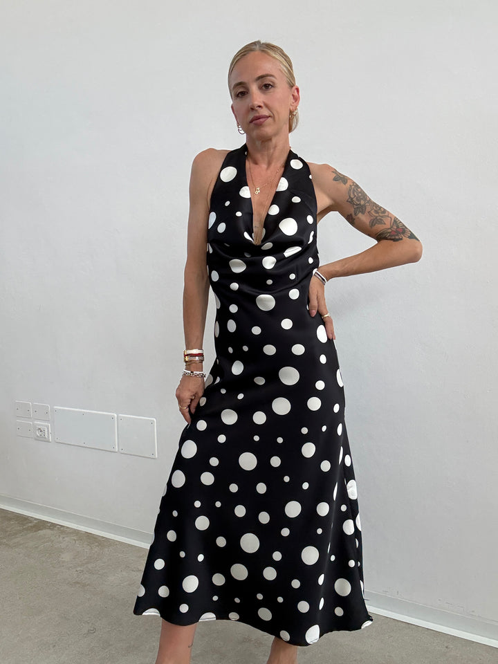 ABITO POIS MIDI NERO