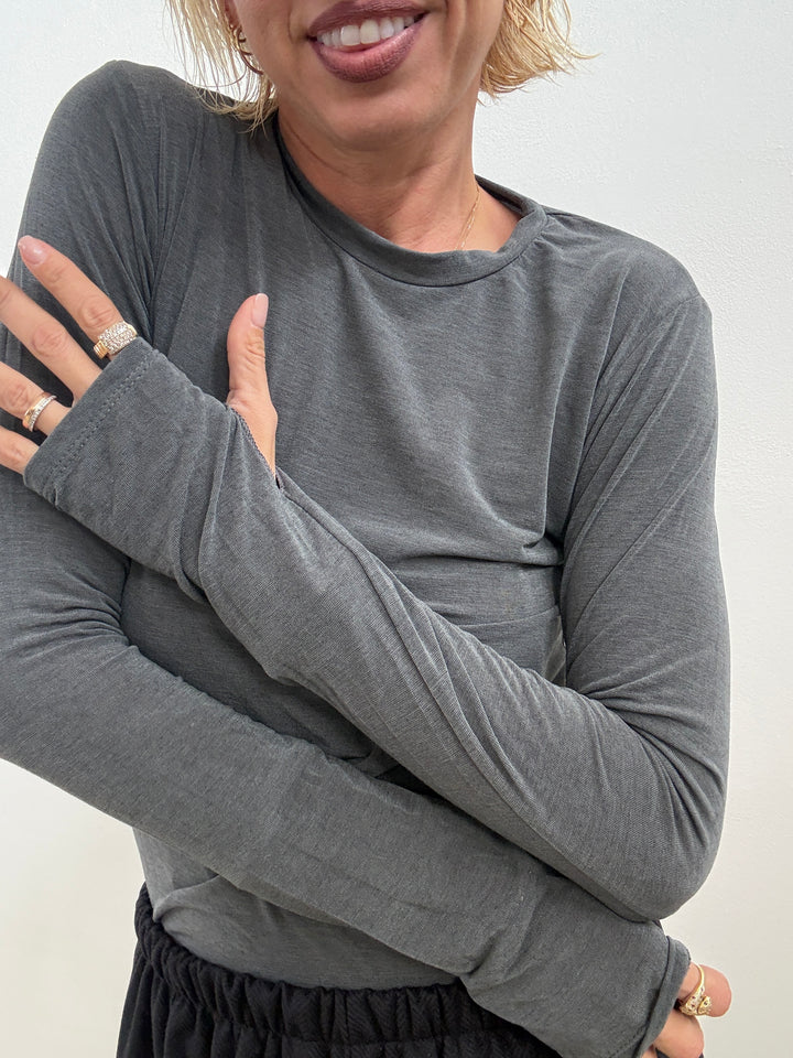 CASHMERINA GIROCOLLO MIDGREY