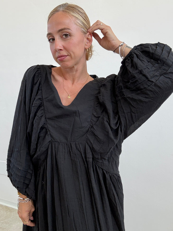 MAXI ABITO CLELIA NERO