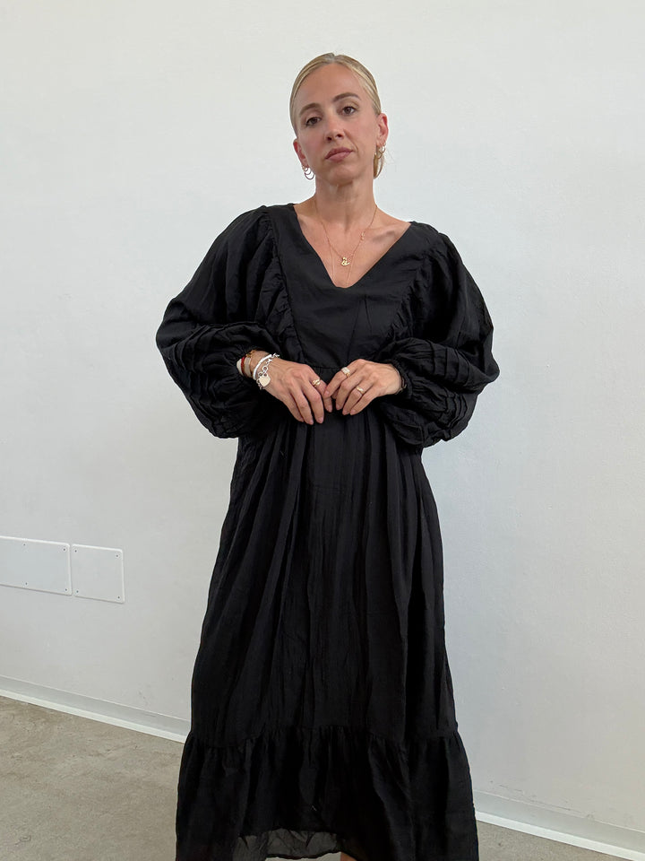 MAXI ABITO CLELIA NERO