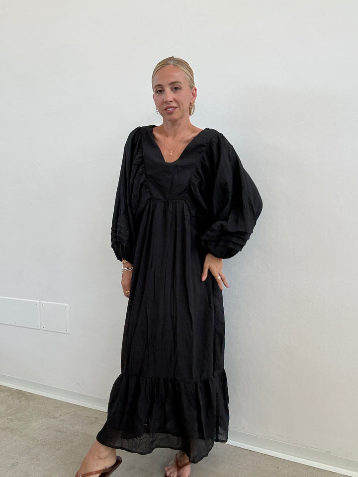 MAXI ABITO CLELIA NERO