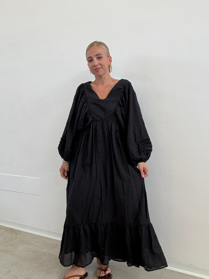 MAXI ABITO CLELIA NERO