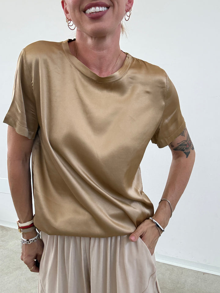 TSHIRT BETTA SATIN SAND