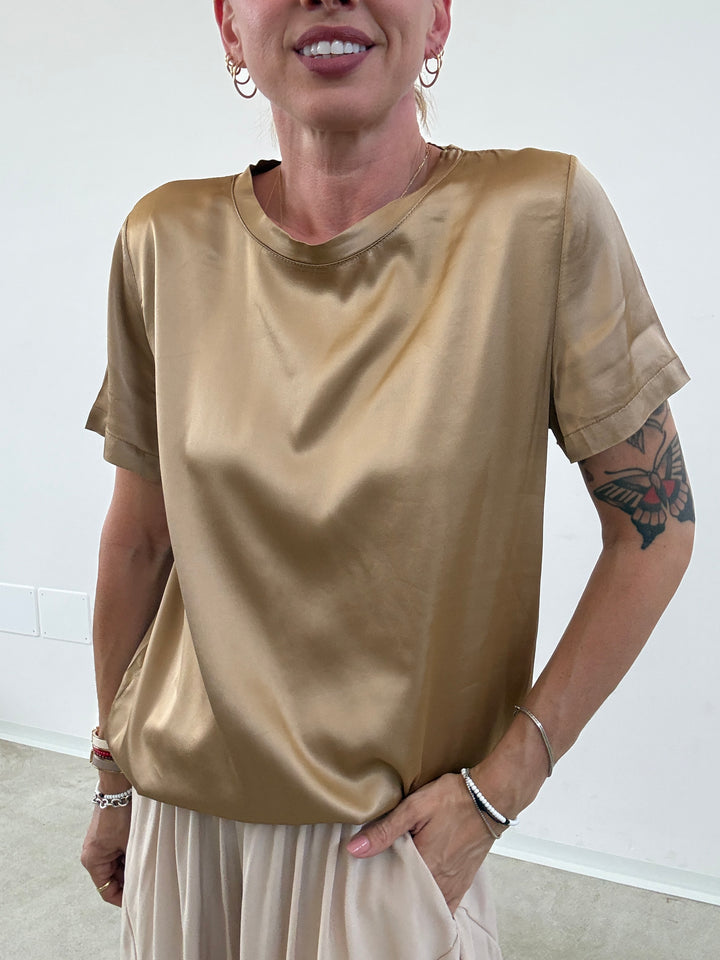 TSHIRT BETTA SATIN SAND
