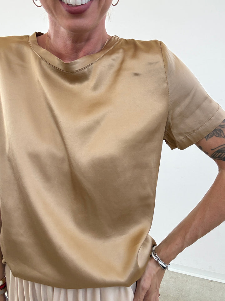 TSHIRT BETTA SATIN SAND