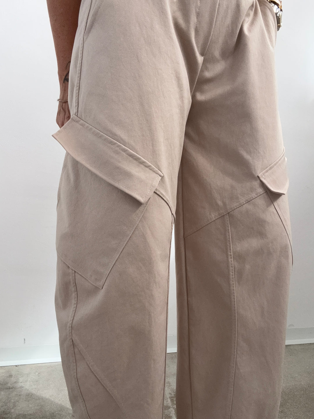 PANTA BRIGITTE CARGO LIGHTBEIGE