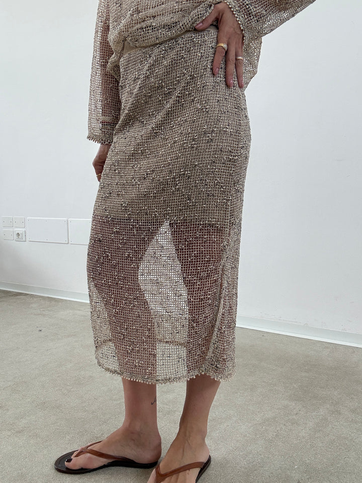 GONNA MINORCA RETE LIGHTBEIGE