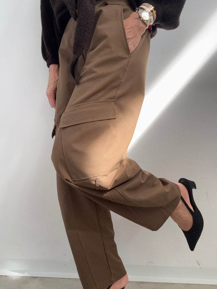 PANTA BRIGITTE CARGO BISCOTTO
