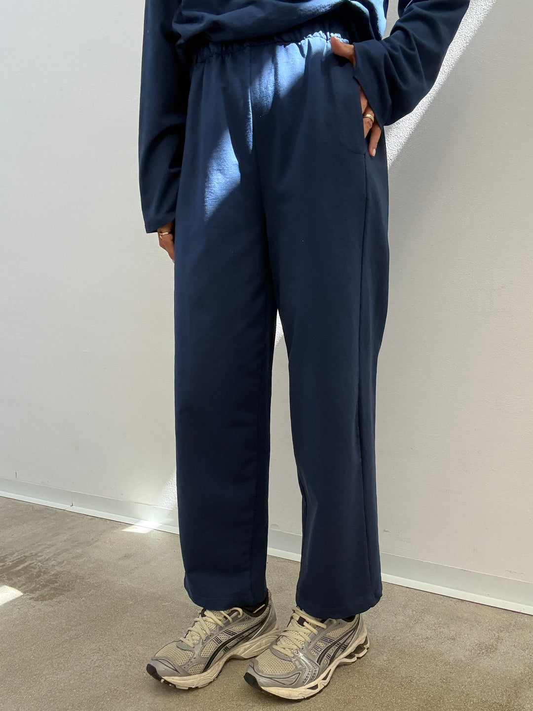 PANTALONE IVANA BLU NAVY