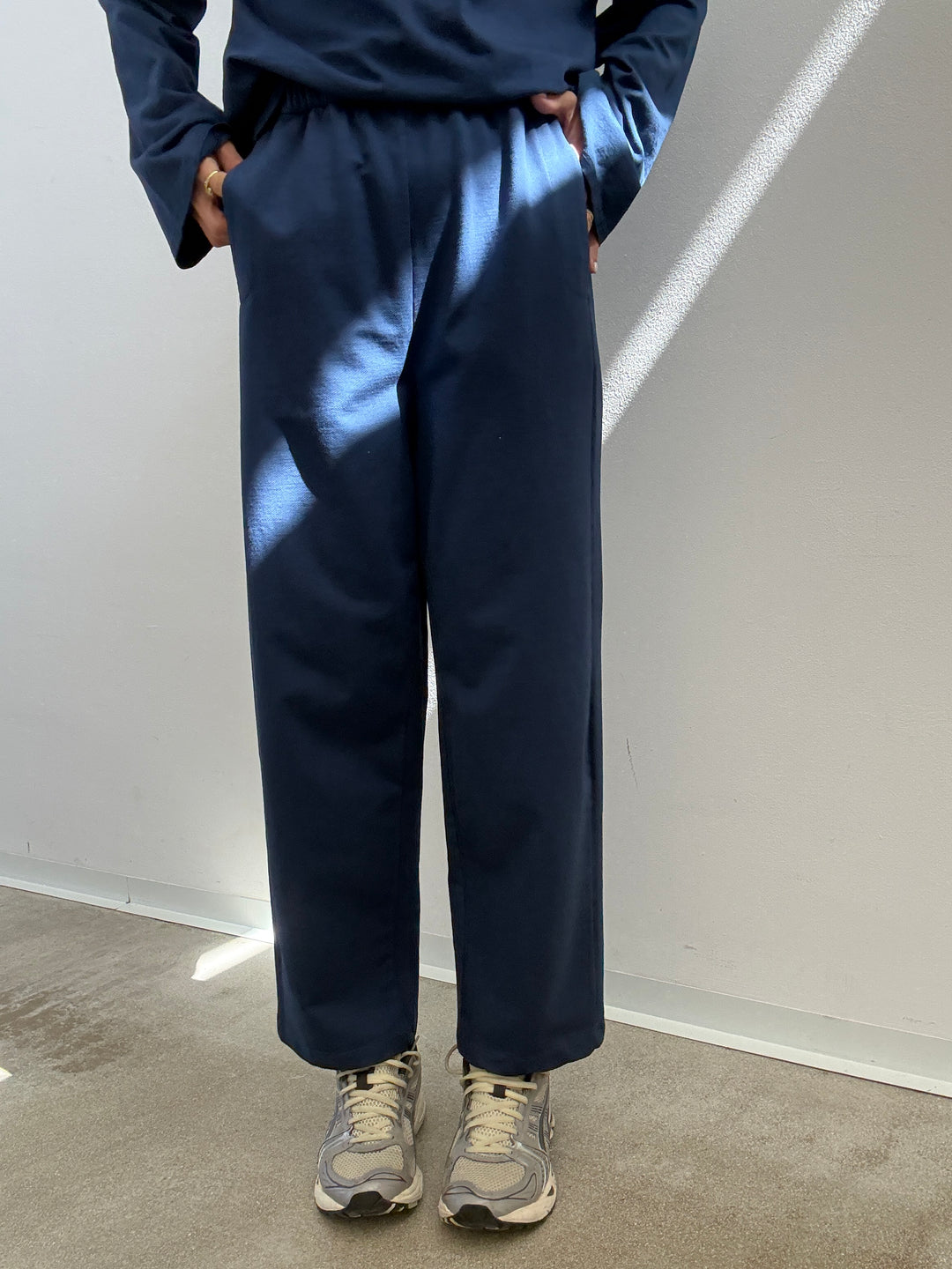 PANTALONE IVANA BLU NAVY