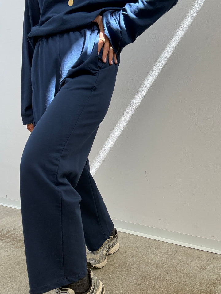 PANTALONE IVANA BLU NAVY