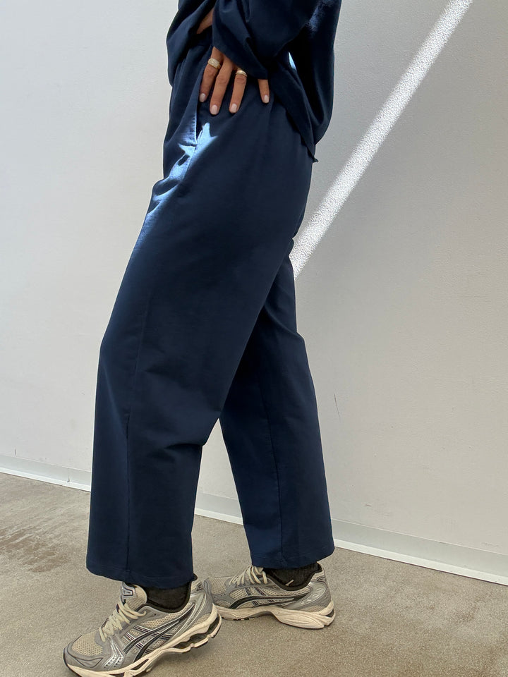 PANTALONE IVANA BLU NAVY
