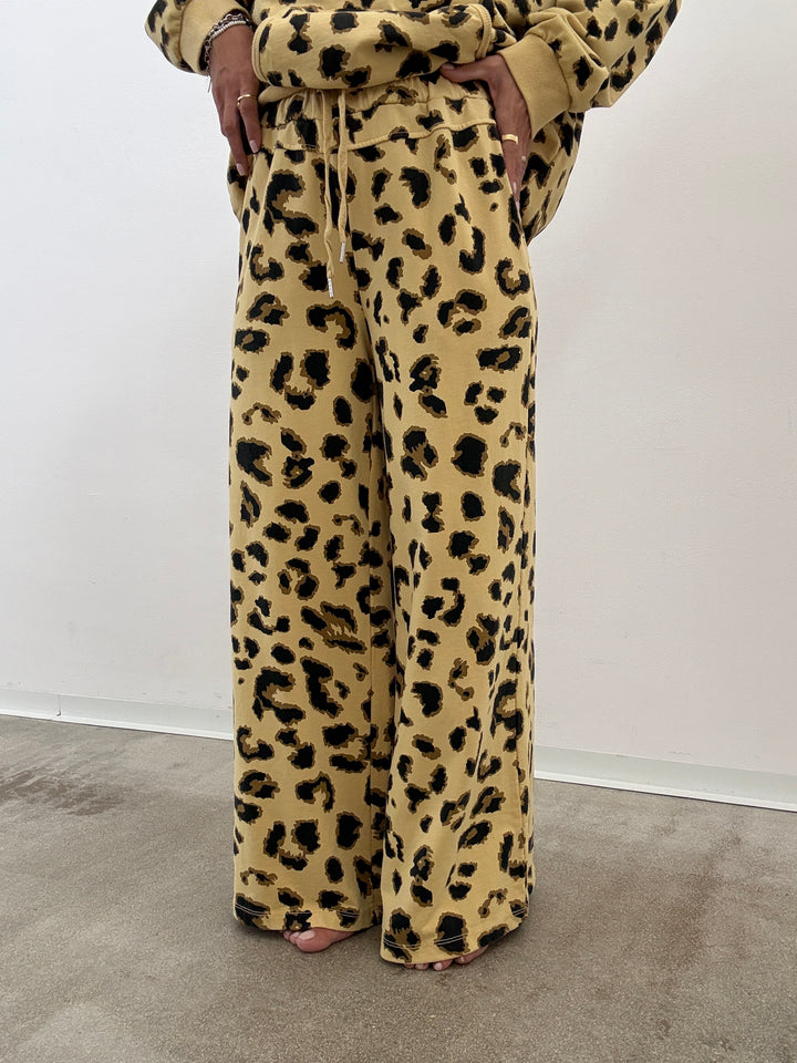 PANTA JOGGER PALAZZO MACU BANANA
