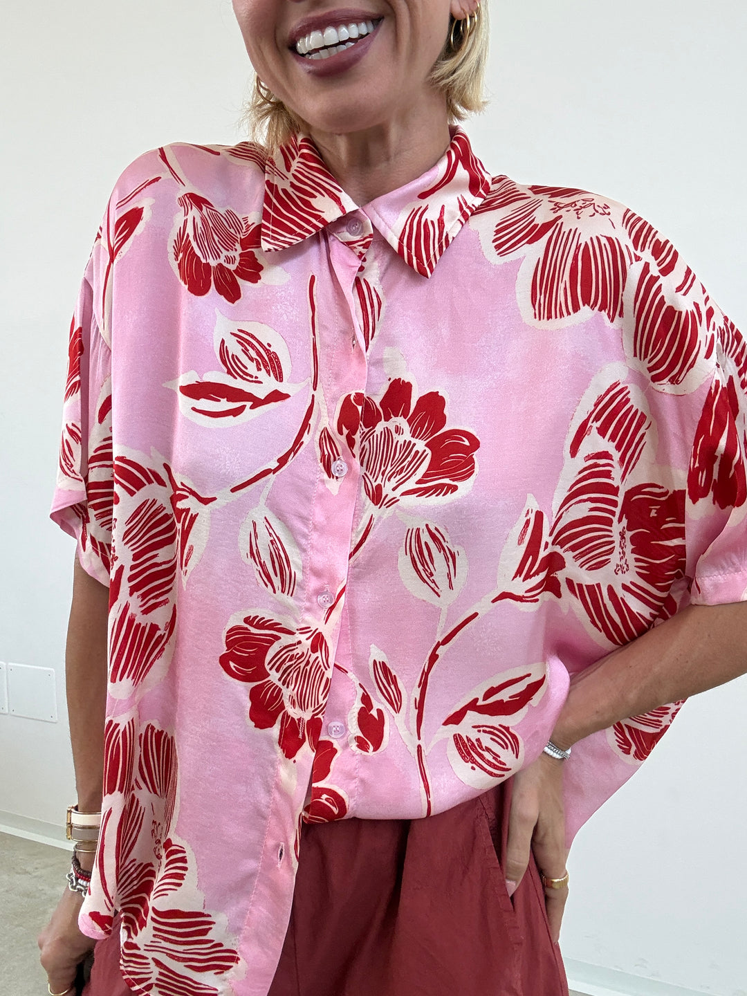 CAMICIA FLAVIA ROSA