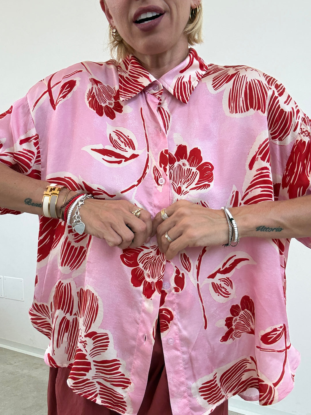 CAMICIA FLAVIA ROSA