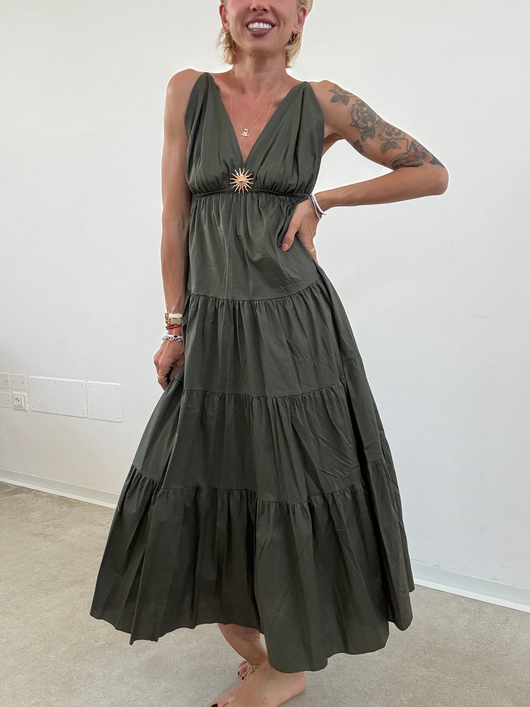 ABITO SOLE DARK GREEN