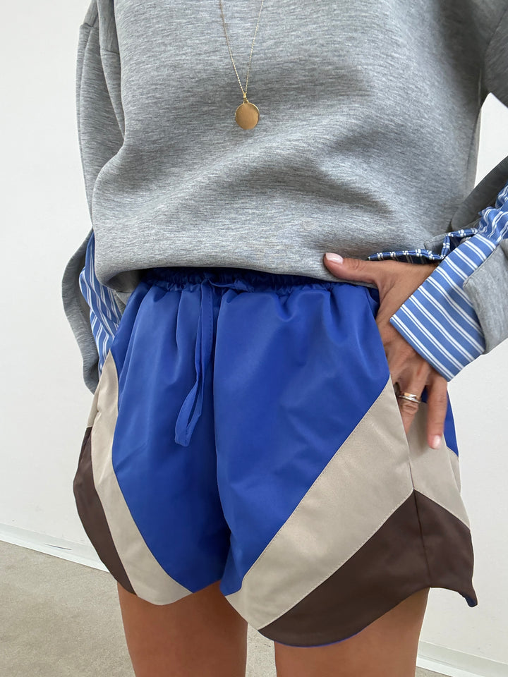 BERMUDA GIADA BLUETTE/BEIGE/CIOCCO
