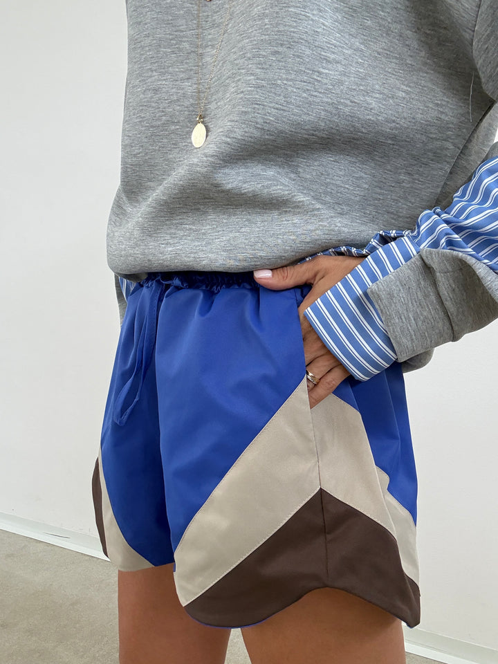 BERMUDA GIADA BLUETTE/BEIGE/CIOCCO