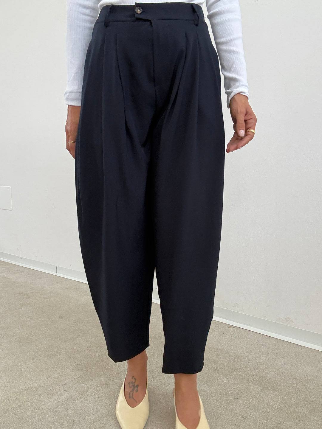 PANTALONE  OVETTO BASIC BLU NOTTE