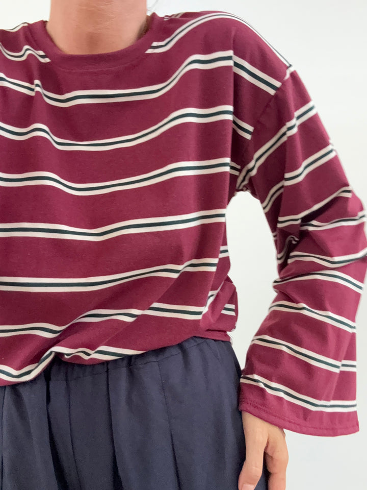 TSHIRT MANILA BORDEAUX