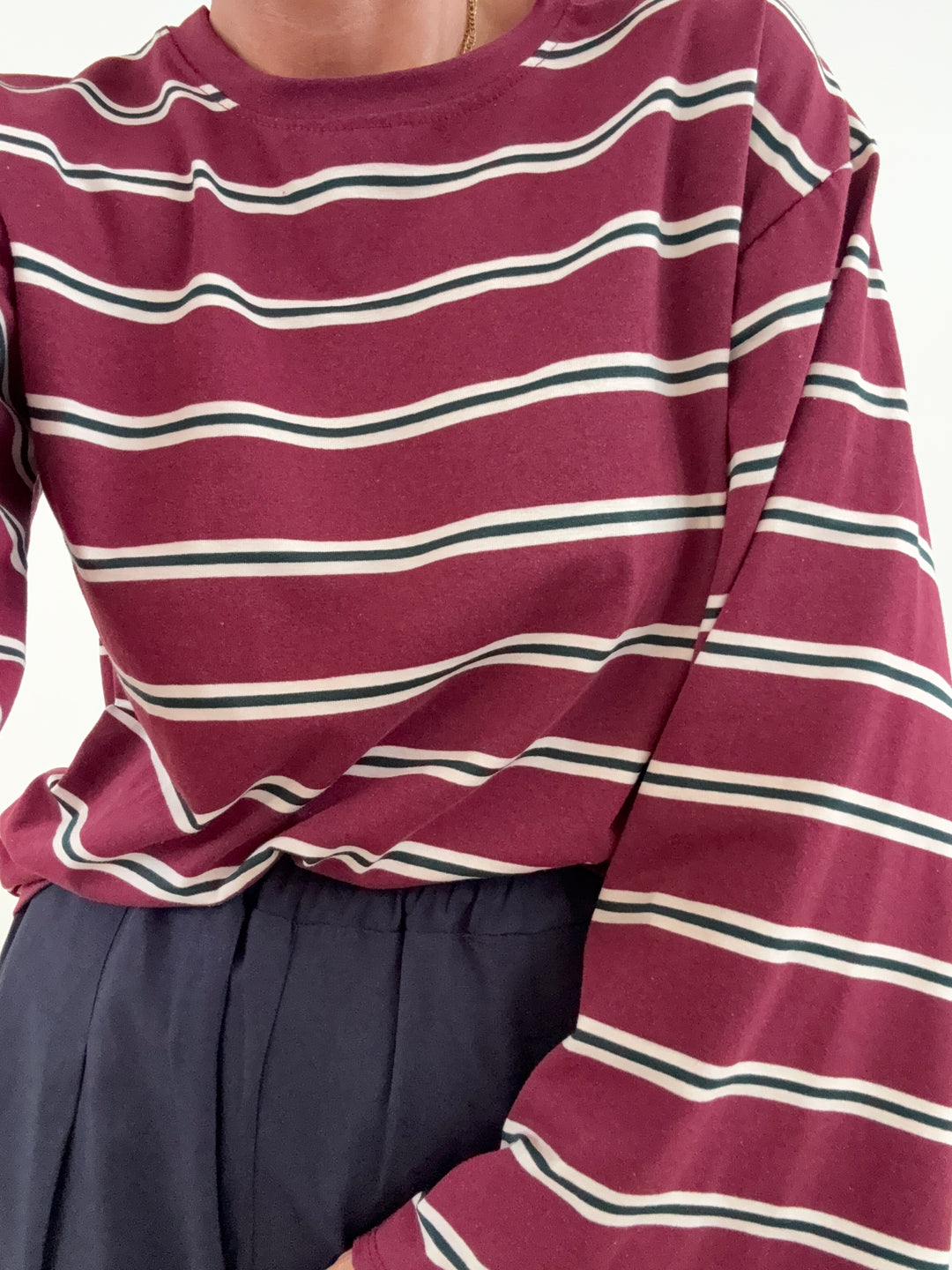 TSHIRT MANILA BORDEAUX