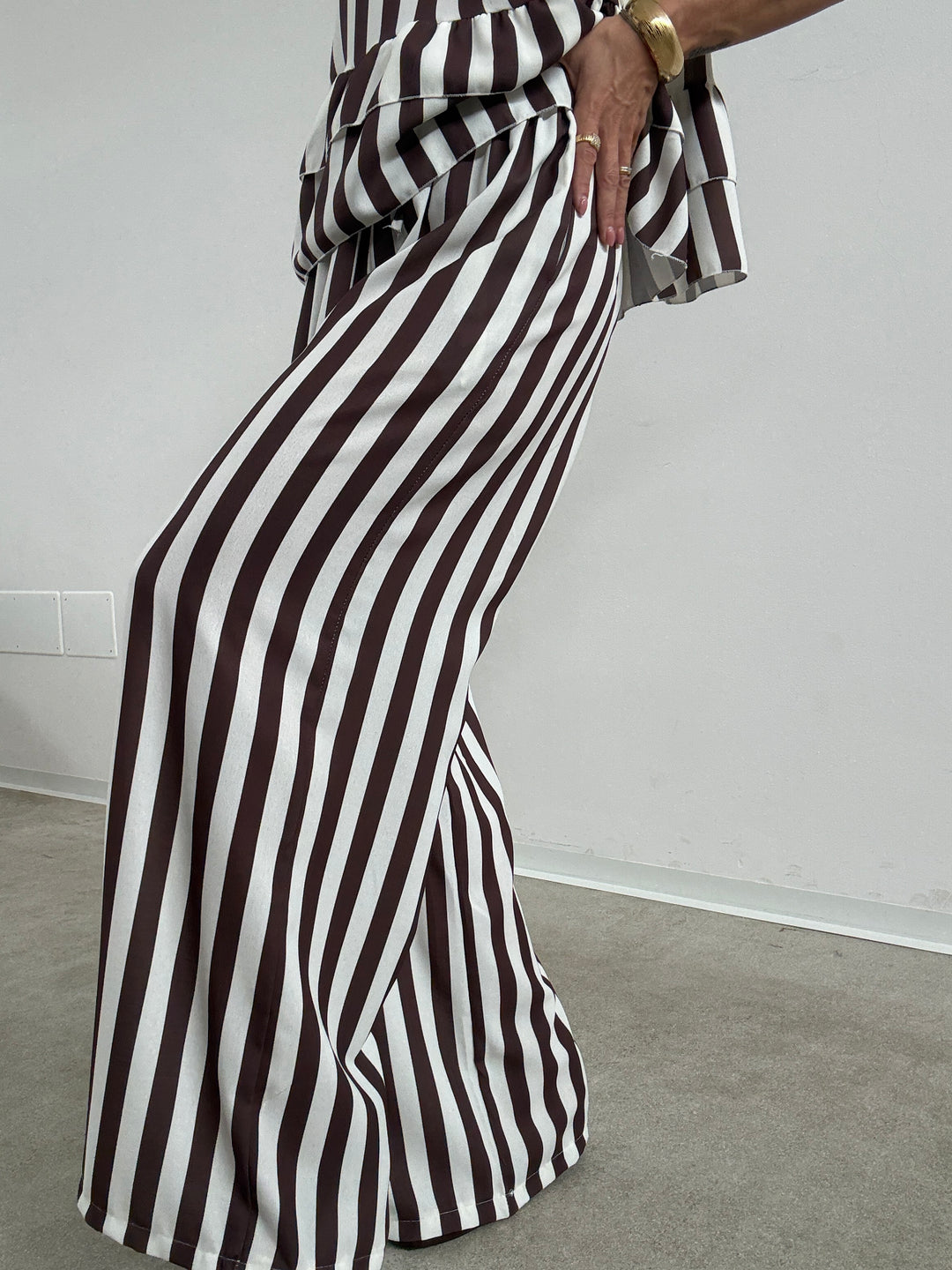 SET MOIRA RIGA CIOCCO/BIANCO