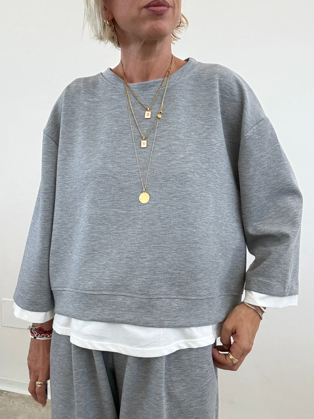 SET GIULIA NEOPRENE GRIGIO MEL