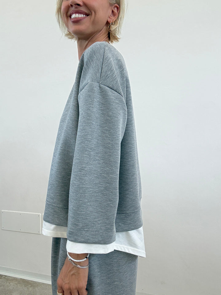 SET GIULIA NEOPRENE GRIGIO MEL