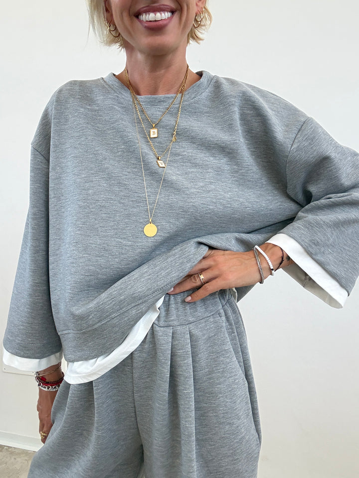 SET GIULIA NEOPRENE GRIGIO MEL
