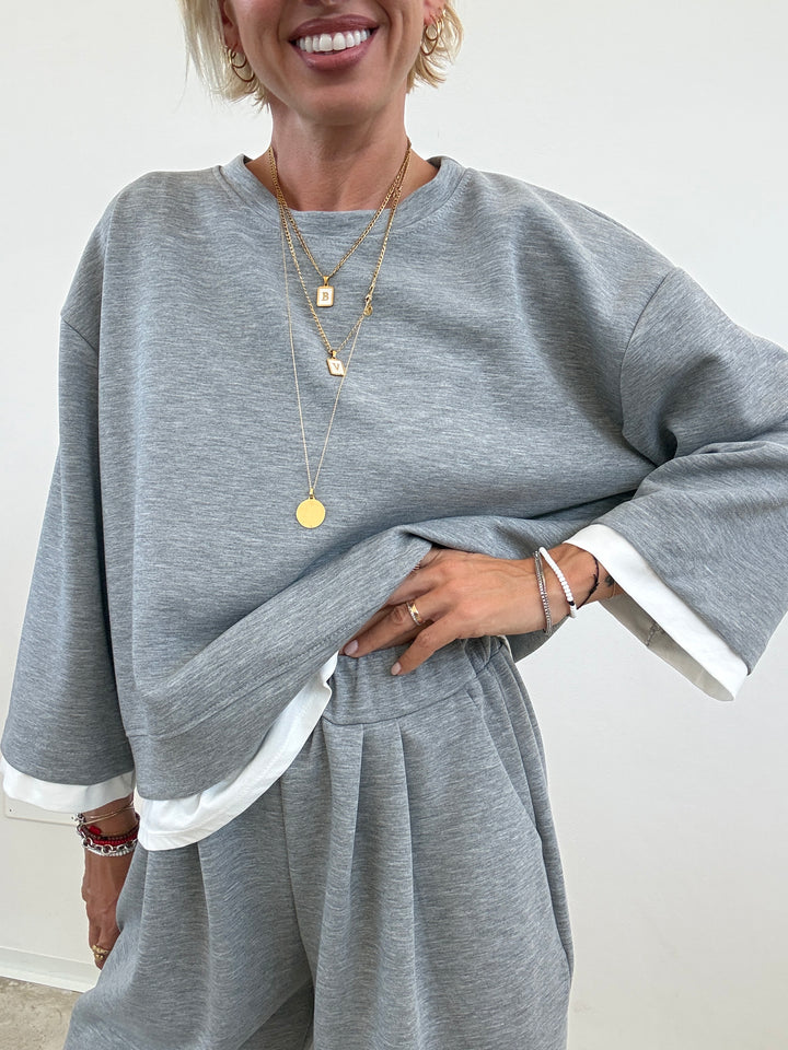 SET GIULIA NEOPRENE GRIGIO MEL