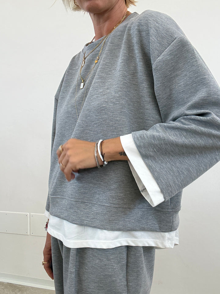 SET GIULIA NEOPRENE GRIGIO MEL