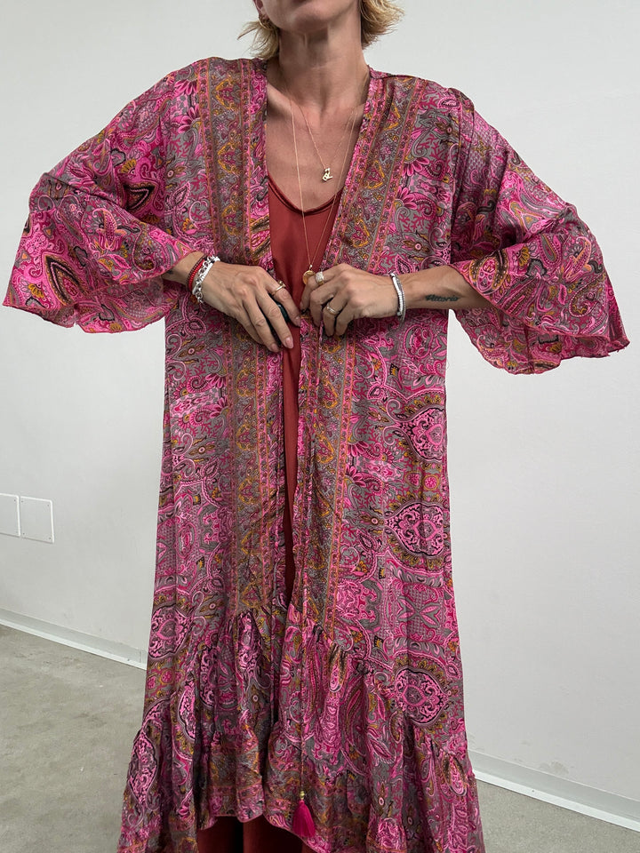 KIMONO BALZA BUBBLE/TAUPE