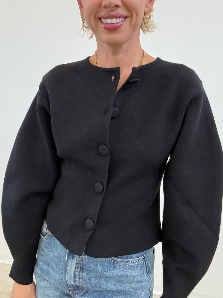 CARDIGAN AURORA NERO