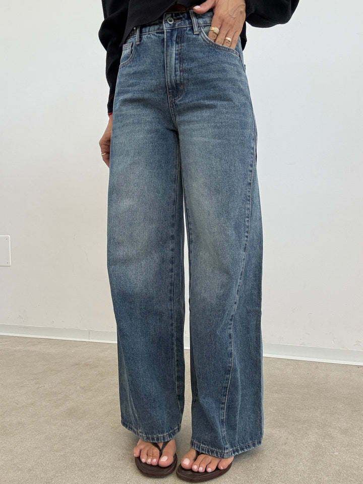 DENIM SPICCHIO MIDBLUE WASH