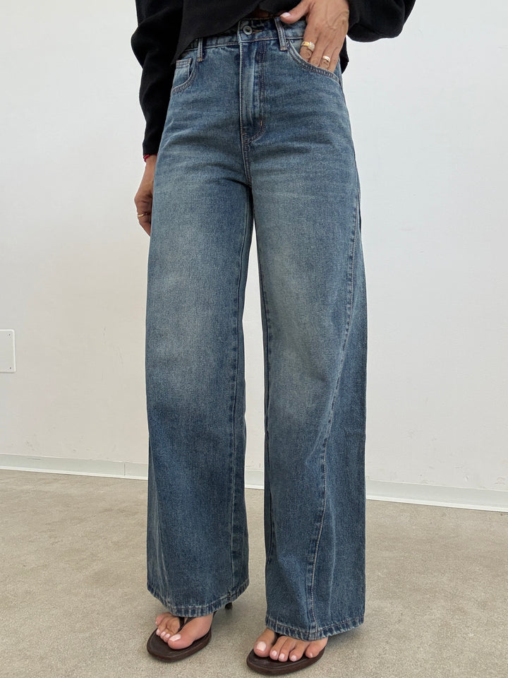 DENIM SPICCHIO MIDBLUE WASH